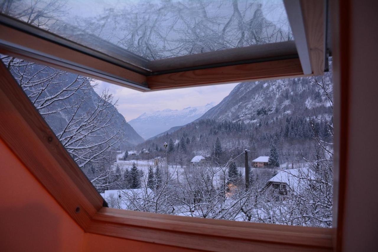 Rustic Apartment Petra Soča Eksteriør billede